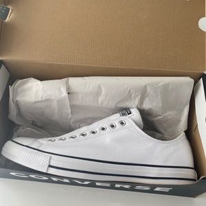 Men’s converse shoes leather